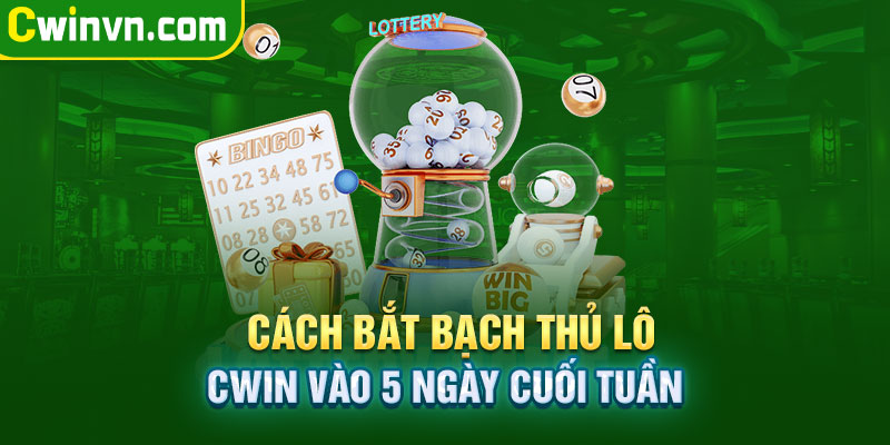Cách bắt bạch thủ lô Cwin vào 5 ngày cuối tuần Cách bắt bạch thủ lô Cwin vào 5 ngày cuối tuần