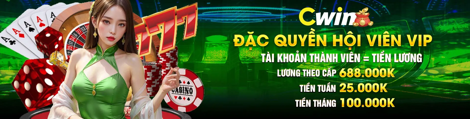 Đặc quyền VIP tại nhà cái CWIN